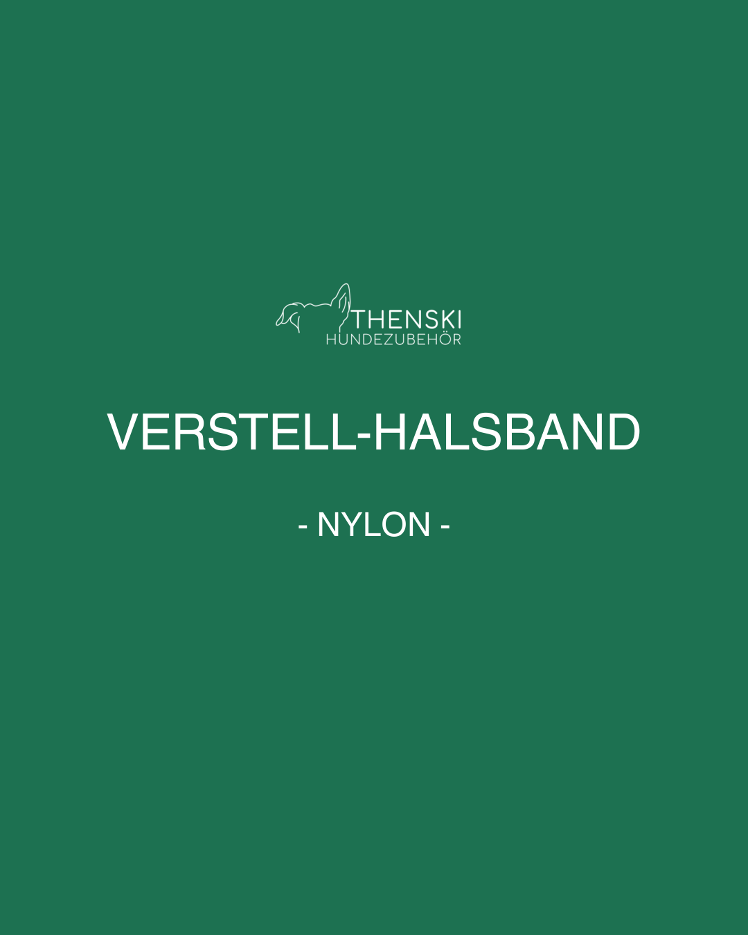 Verstell-Halsband aus Nylon