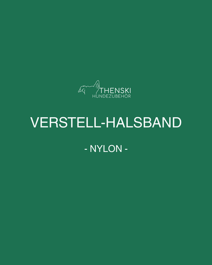 Verstell-Halsband aus Nylon