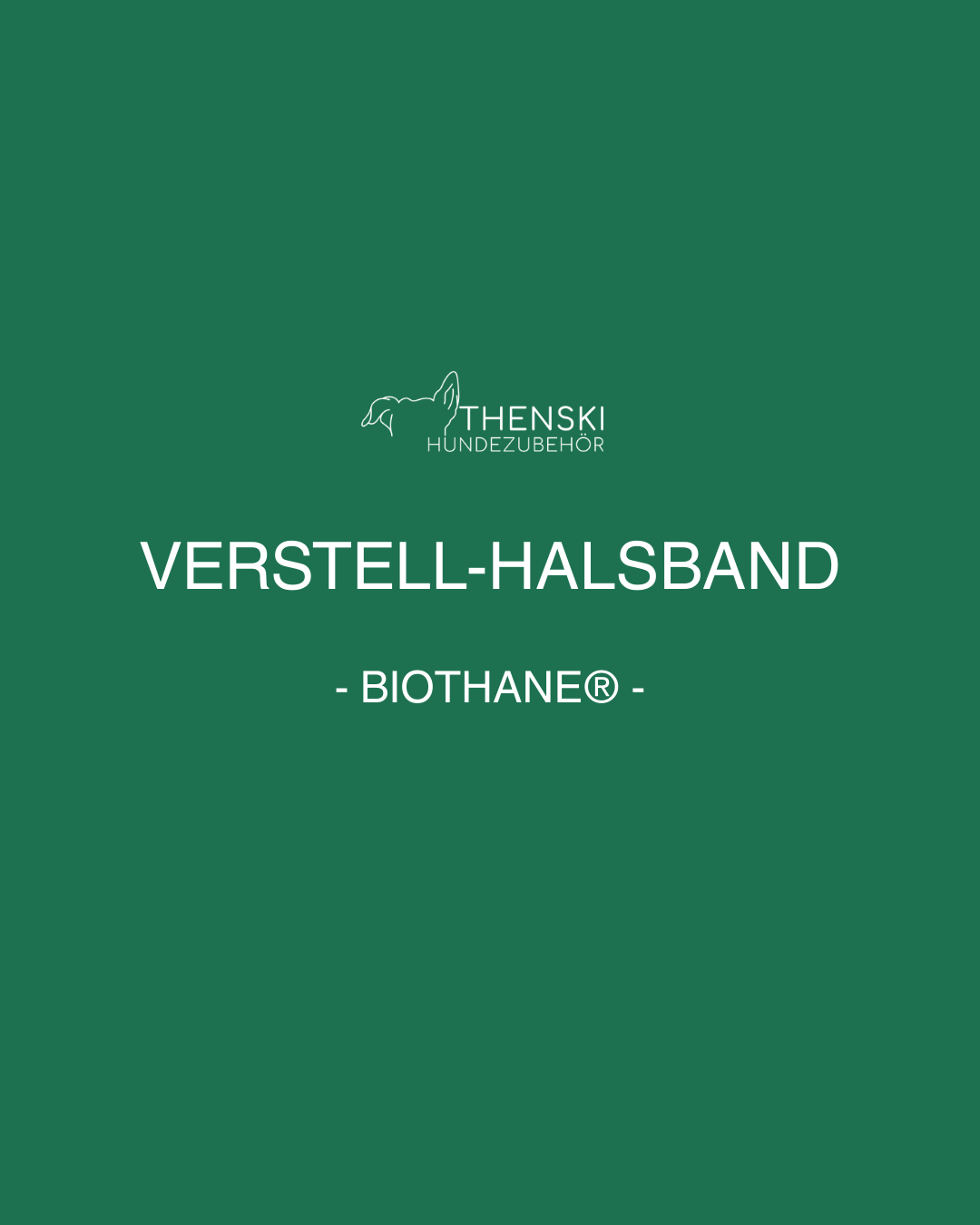 Verstell-Halsband aus Biothane®